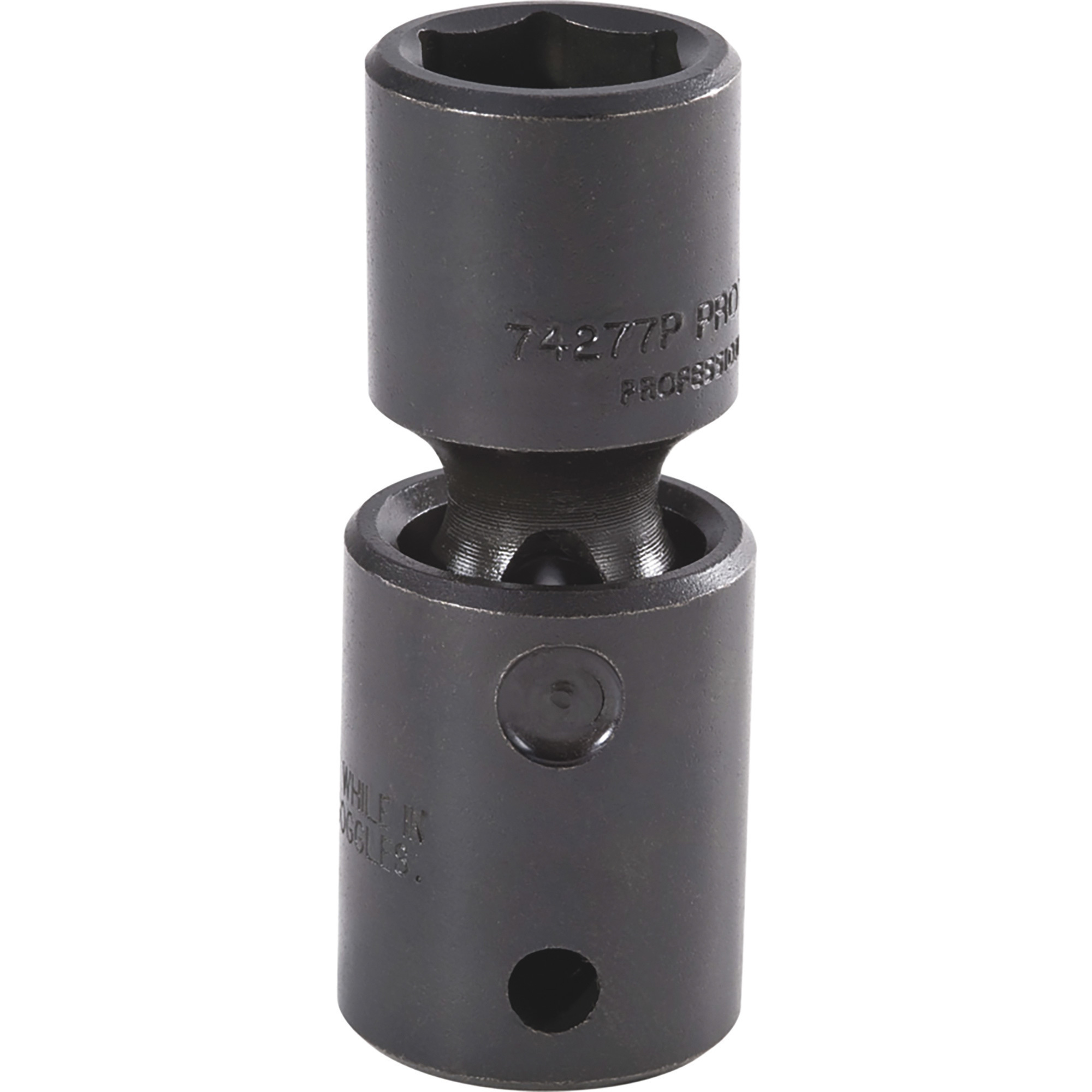 Proto 1/2in. Drive, 1 1/8in. SAE Universal Impact Socket, 6-Point, Black Oxide Finish, Model# J74285P